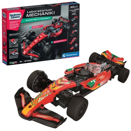 Naukowa Zabawa Laboratorium Mechaniki Samochód Wyścigowy Język Polski Clementoni 50403