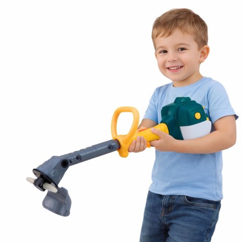 Podkaszarka Dla Dzieci Kosiarka Ogrodowa Dźwięki Światła Gumowe Ostrze