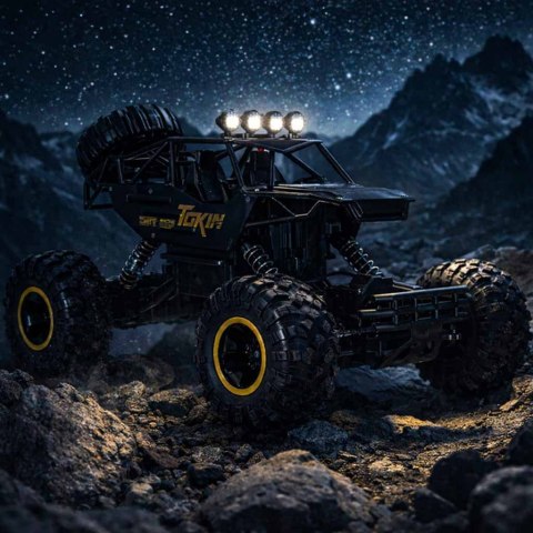 SAMOCHÓD ZDALNIE STEROWANY AUTO RC ROCK CRAWLER 1:12 4X4 METAL PILOT 2.4G AKU