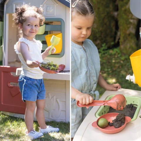 SMOBY Domek z Kuchnią +16 elementów