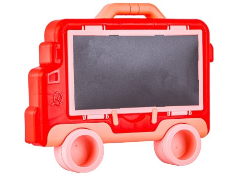 TABLICA DWUSTRONNA DLA DZIECI 2W1 ZMAZYWALNA KREDOWA STOLIK WALIZKA AKCESORIA