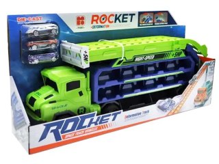 Transporter Z Wyrzutnią Ciężarówka Resoraki Duża Wyrzutnia Dla Aut Samochody Tir Laweta