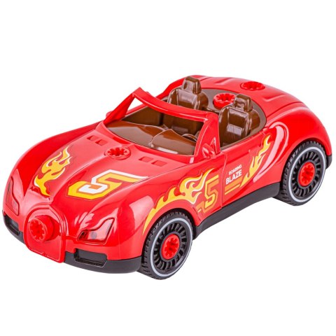 ZESTAW KONSTRUKCYJNY TUNING AUTA SAMOCHÓD DO SKRĘCANIA WKRĘTARKA ŚWIATŁA