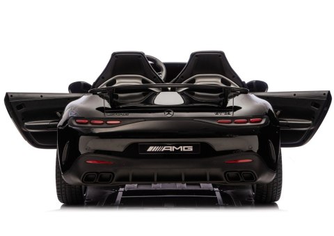 Auto Na Akumulator Mercedes GT63 AMG DK-GT63 24V Cichy Silnik Czarny