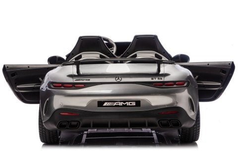 Auto Na Akumulator Mercedes GT63 AMG DK-GT63 24V Cichy Silnik Szary