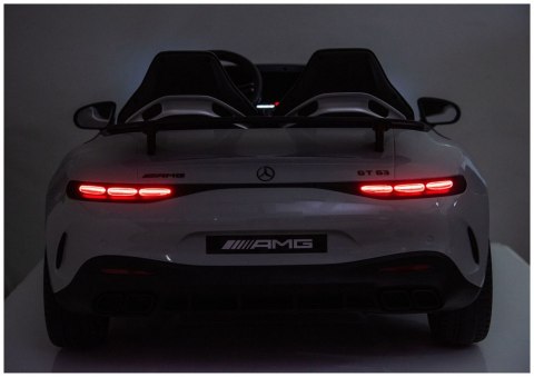 Auto Na Akumulator Mercedes GT63 AMG DK-GT63 24V Lakierowany Jasno Szary