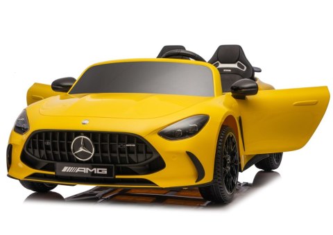 Auto Na Akumulator Mercedes GT63 AMG DK-GT63 24V Żółty