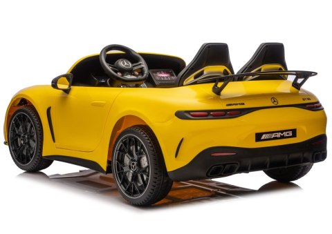 Auto Na Akumulator Mercedes GT63 AMG DK-GT63 24V Żółty