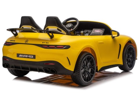 Auto Na Akumulator Mercedes GT63 AMG DK-GT63 24V Żółty