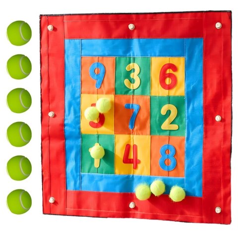 MASTERKIDZ Kwadratowa Tarcza Na Rzepy Rzut Do Celu Do Tablicy STEM