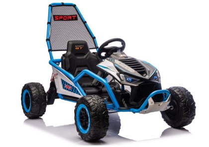 Pojazd Na Akumulator DM-107 24V7 Cichy Silnik Niebieski