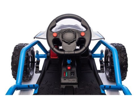 Pojazd Na Akumulator DM-107 24V7 Cichy Silnik Niebieski