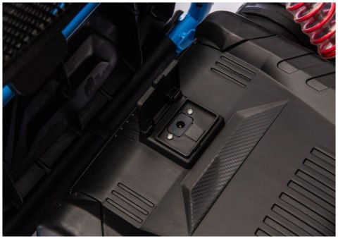 Pojazd Na Akumulator DM-107 24V7 Cichy Silnik Niebieski