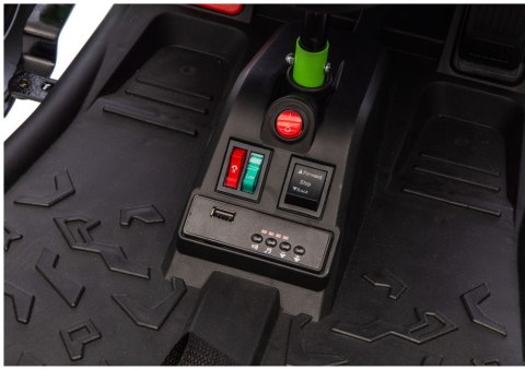 Pojazd Na Akumulator DM-107 24V7 Cichy Silnik Zielony