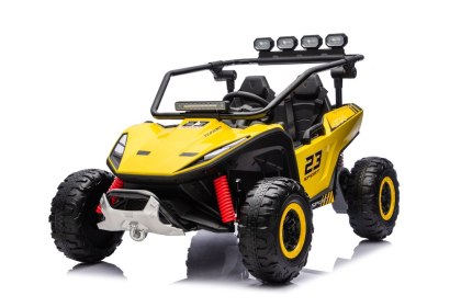 AUTO NA AKUMULATOR BUGGY DLA DZIECI DM-109 24V 4X200W EVA SKÓRA LED PILOT
