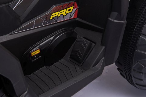 MOCNY QUAD NA AKUMULATOR DLA DZIECKA JC333 2X200W KOŁA EVA ŚWIATŁA LED MP3