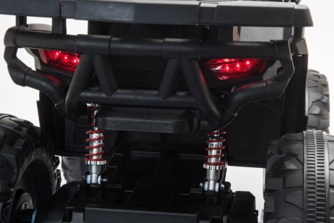 MOCNY QUAD NA AKUMULATOR DLA DZIECKA JC333 2X200W KOŁA EVA ŚWIATŁA LED MP3