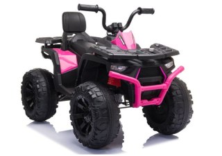 MOCNY QUAD NA AKUMULATOR DLA DZIECKA JC333 2X200W KOŁA EVA ŚWIATŁA LED MP3