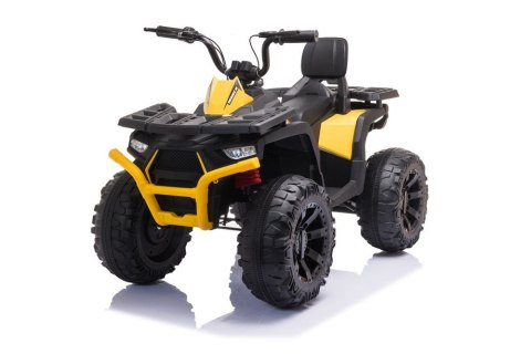 MOCNY QUAD NA AKUMULATOR DLA DZIECKA JC333 2X200W KOŁA EVA ŚWIATŁA LED MP3