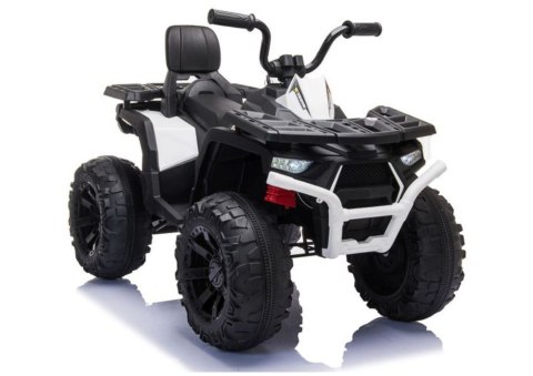 MOCNY QUAD NA AKUMULATOR DLA DZIECKA JC333 2X200W KOŁA EVA ŚWIATŁA LED MP3