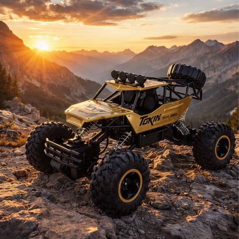 SAMOCHÓD ZDALNIE STEROWANY AUTO RC ROCK CRAWLER 1:12 4X4 METAL PILOT 2.4G AKU