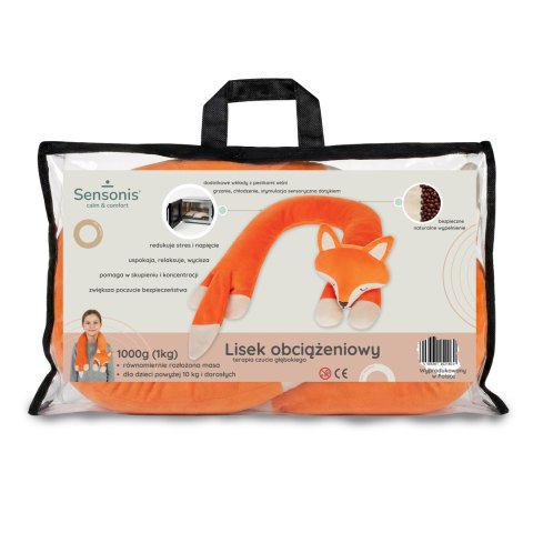 Sensonis Pluszak Obciążeniowy Lisek 1 kg