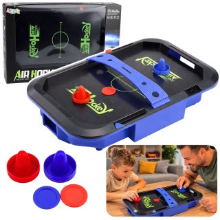 CYMBERGAJ AIR HOCKEY STOŁOWY GRA ZRĘCZNOŚCIOWA DLA DZIECI 43X26CM KRĄŻKI