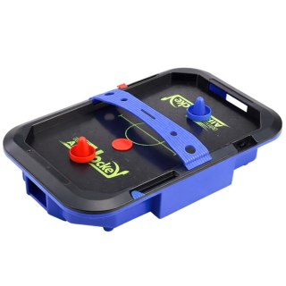 CYMBERGAJ AIR HOCKEY STOŁOWY GRA ZRĘCZNOŚCIOWA DLA DZIECI 43X26CM KRĄŻKI