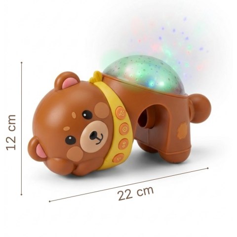 WOOPIE BABY Projektor Gwiazd Rzutnik Lampka Nocna dla Dzieci Miś