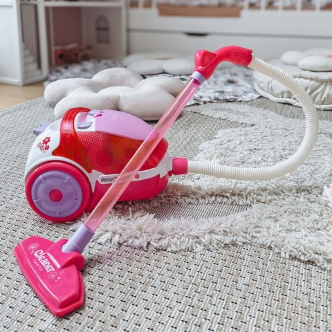 WOOPIE Interaktywny Odkurzacz dla Dzieci z Funkcją Wciągania Różowy