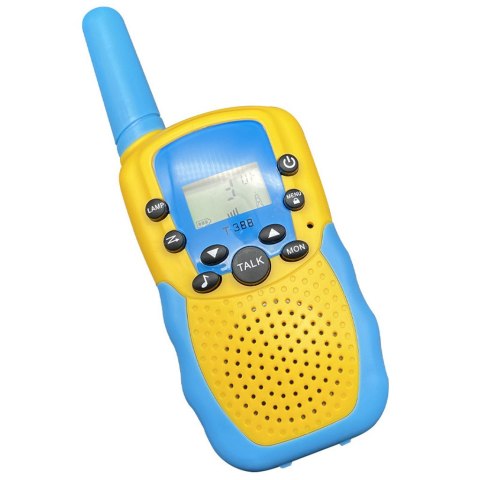 Walkie talkie krótkofalówka dla dzieci zestaw 3 sztuki