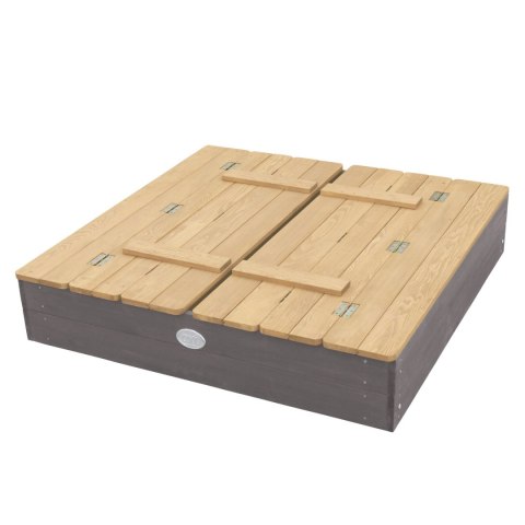 Axi Piaskownica Ella 100 x 95 z Ławeczkami Szara