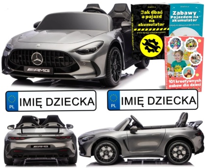 AUTO NA AKUMULATOR DLA 2 DZIECI MERCEDES GT63 AMG DK-GT63 LAKIER LCD 4X200W