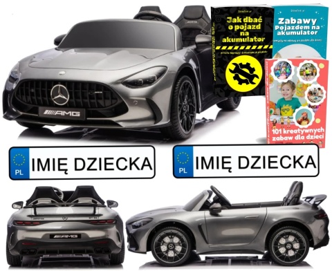 AUTO NA AKUMULATOR DLA 2 DZIECI MERCEDES GT63 AMG DK-GT63 LAKIER LCD 4X200W
