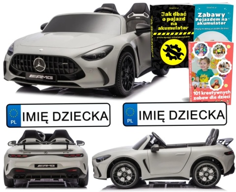 AUTO NA AKUMULATOR DLA 2 DZIECI MERCEDES GT63 AMG DK-GT63 LAKIER LCD 4X200W