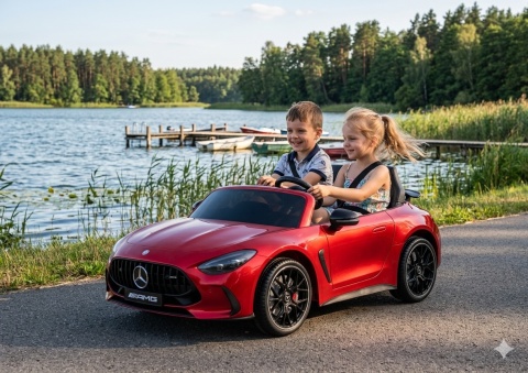 AUTO NA AKUMULATOR DLA 2 DZIECI MERCEDES GT63 AMG DK-GT63 LAKIER LCD 4X200W