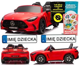 AUTO NA AKUMULATOR DLA 2 DZIECI MERCEDES GT63 AMG DK-GT63 LCD 4X200W 24V