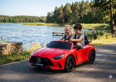 AUTO NA AKUMULATOR DLA 2 DZIECI MERCEDES GT63 AMG DK-GT63 LCD 4X200W 24V