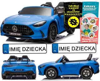 AUTO NA AKUMULATOR DLA 2 DZIECI MERCEDES GT63 AMG DK-GT63 LCD 4X200W 24V