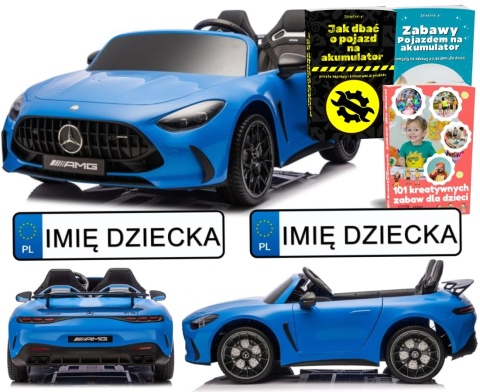 AUTO NA AKUMULATOR DLA 2 DZIECI MERCEDES GT63 AMG DK-GT63 LCD 4X200W 24V
