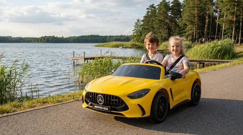 AUTO NA AKUMULATOR DLA 2 DZIECI MERCEDES GT63 AMG DK-GT63 LCD 4X200W 24V