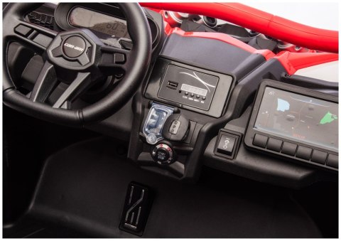 AUTO NA AKUMULATOR BUGGY MAVERICK CAN-AM TURBO RS STRONG AIR 4X200W 24V LED