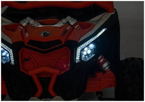 AUTO NA AKUMULATOR BUGGY MAVERICK CAN-AM TURBO RS STRONG AIR 4X200W 24V LED