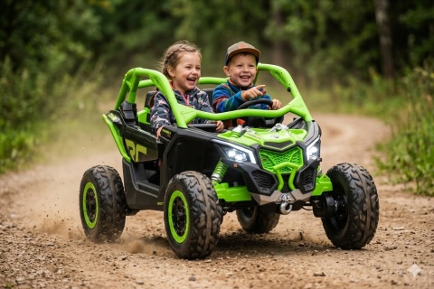 AUTO NA AKUMULATOR BUGGY MAVERICK CAN-AM TURBO RS STRONG AIR 4X200W 24V LED