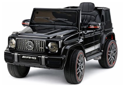AUTO NA AKUMULATOR DLA DZIECKA MERCEDES AMG G63 LAKIER 2X200W EVA SKÓRA LED