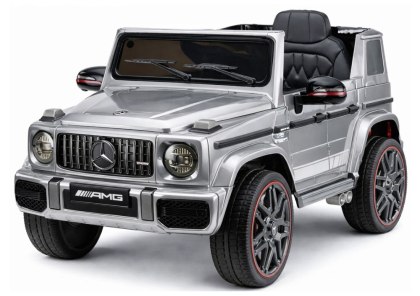AUTO NA AKUMULATOR DLA DZIECKA MERCEDES AMG G63 LAKIER 2X200W EVA SKÓRA LED