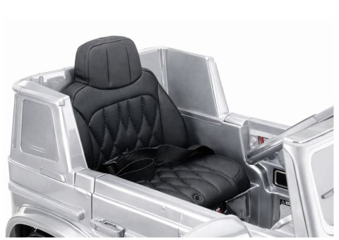 AUTO NA AKUMULATOR DLA DZIECKA MERCEDES AMG G63 LAKIER 2X200W EVA SKÓRA LED