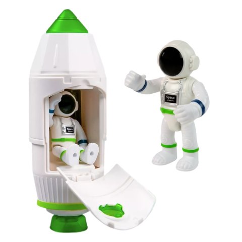 INTERAKTYWNA RAKIETA KOSMICZNA SPACE ZESTAW KREATYWNY DLA DZIECI