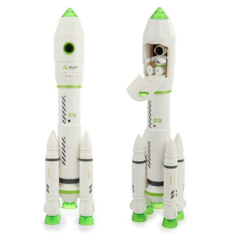 INTERAKTYWNA RAKIETA KOSMICZNA SPACE ZESTAW KREATYWNY DLA DZIECI