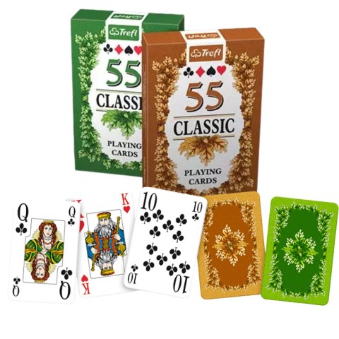 Karty do gry 55 listków Classic Trefl K14905